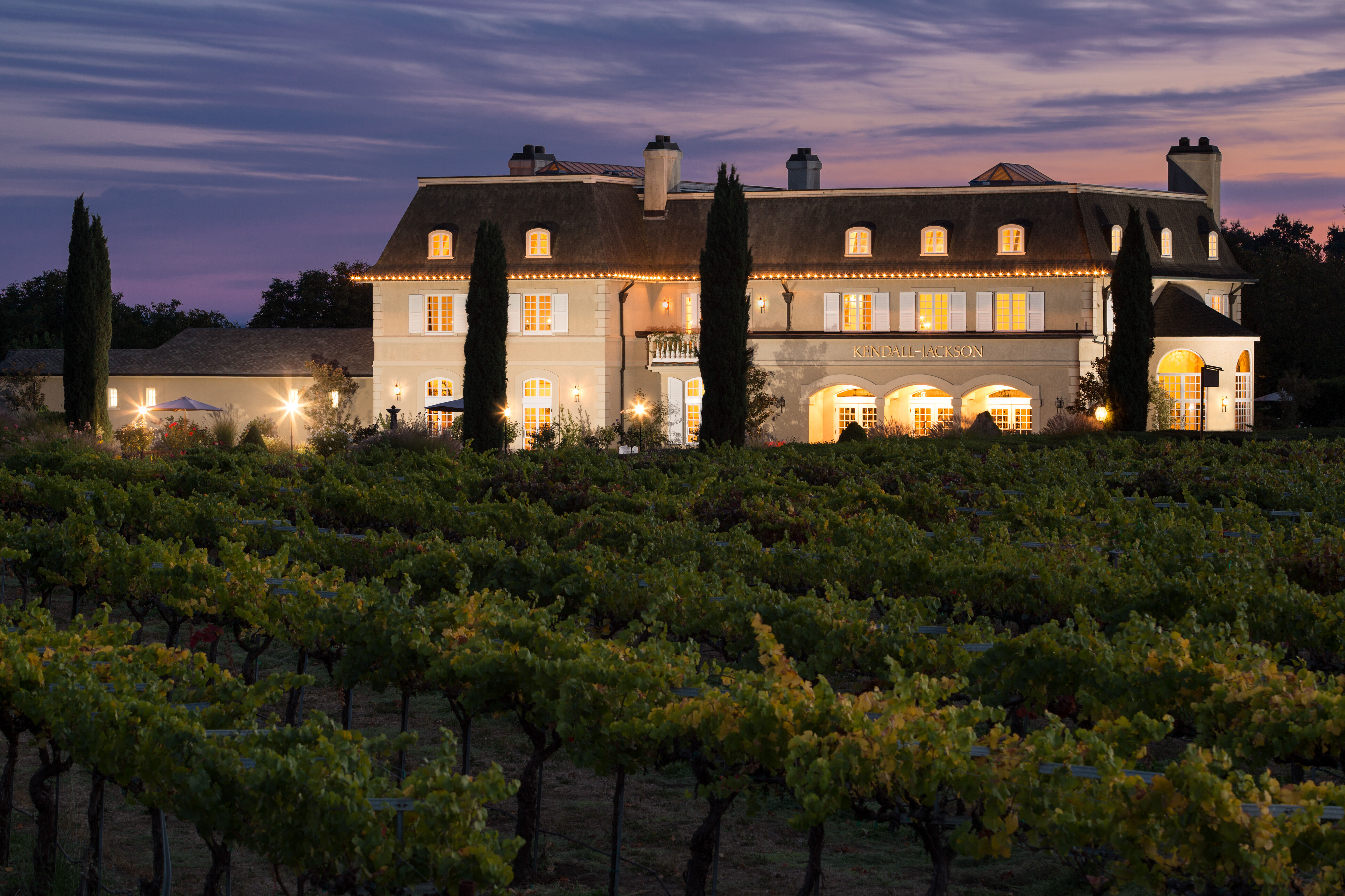 Holiday time at the Kendall-Jackson Wine Estate & Gardens